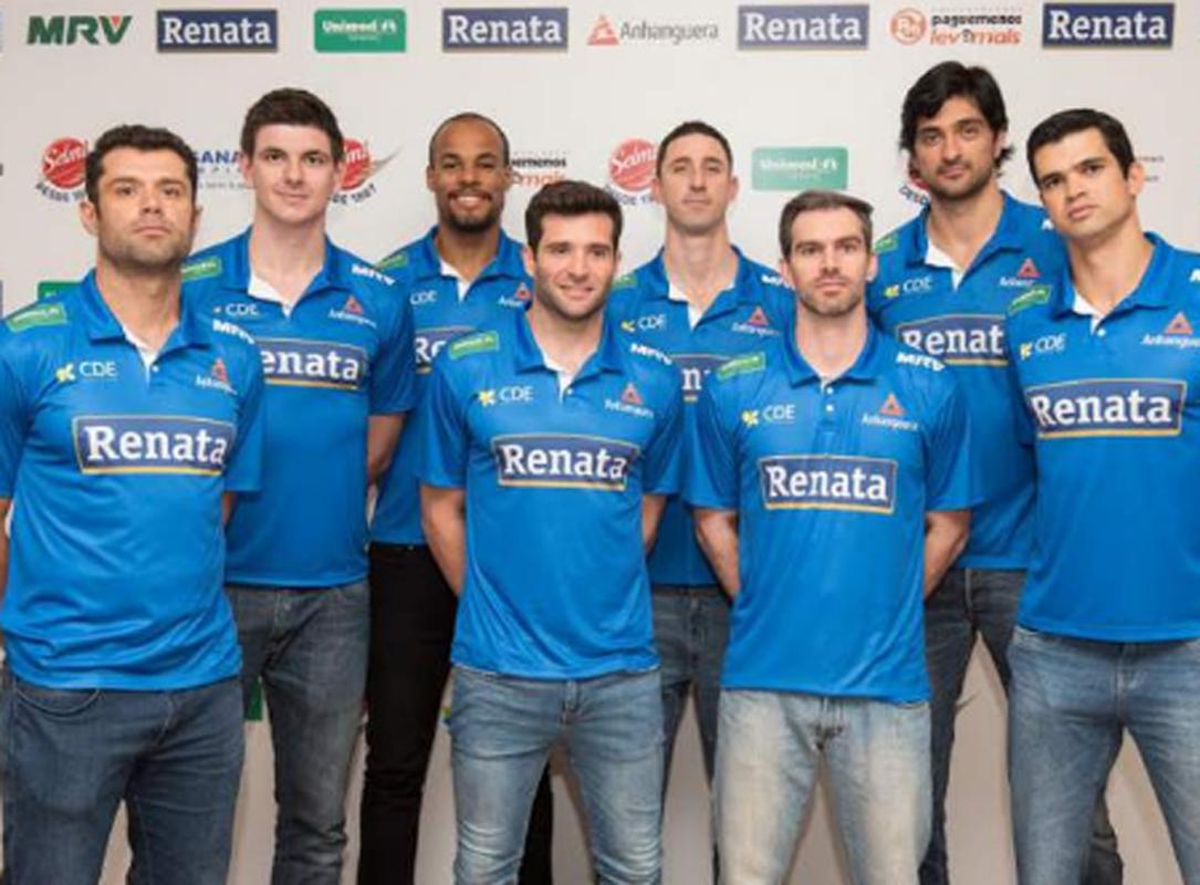 O Campeonato Paulista será o primeiro compromisso oficial do Vôlei Renata na temporada (Divulgação)