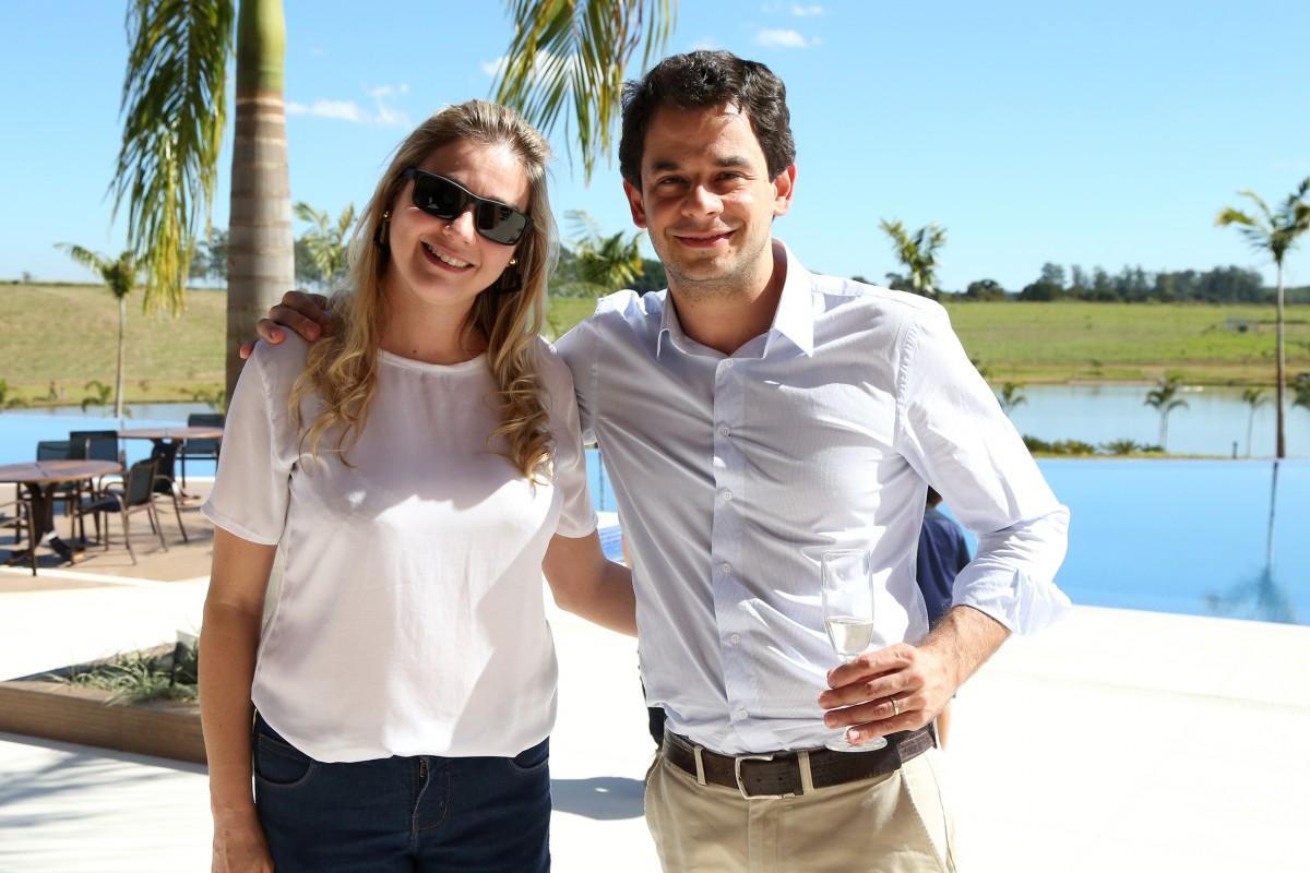 Caroline Mathias e Luiz Montans r
 (Guilherme Gongra/AAN)