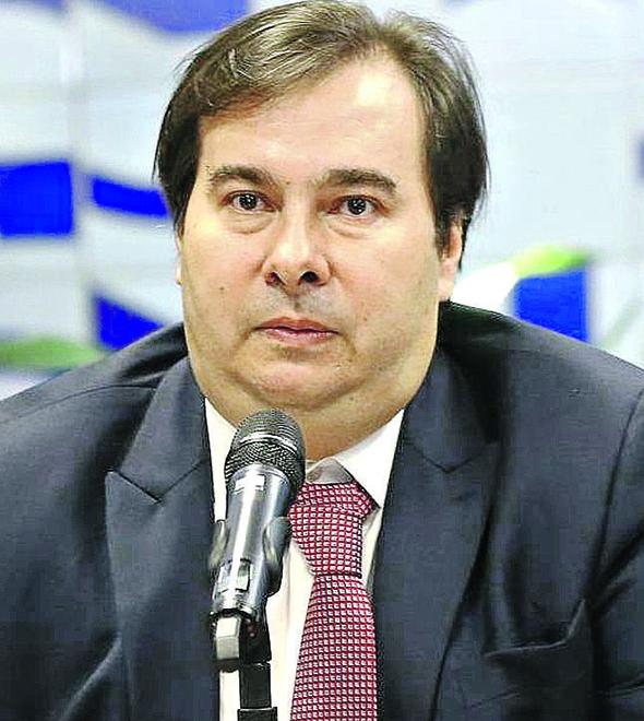 Rodrigo Maia, presidente da Câmara: "Se houver mudança vai afetar muito mais a vida dos brasileiros" (Cedoc/RAC)