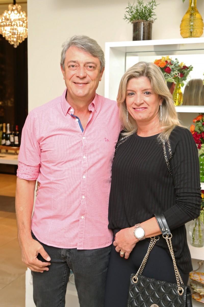 Flavio Golfeto e Celia Said r
 (Guilherme Gongra/AAN)