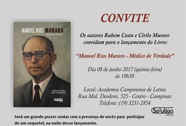 Rios Muraro teve uma atuação importante em Campinas em meados do século 20, deixando um importante legado de trabalho e dedicação à medicina (Divulgação)