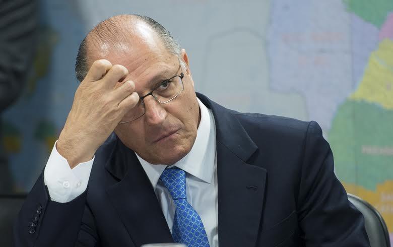 O governador Geraldo Alckmin teria recebido R$ 10,7 mi em caixa 2 (Cedoc)