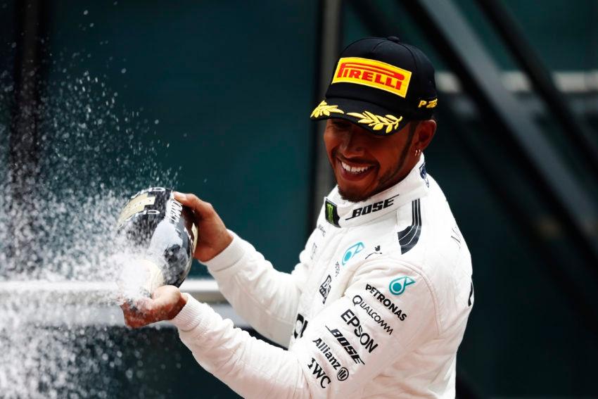 Lewis Hamilton faturou sua primeira vitória na temporada, a 54ª na carreira (Glenn Dunbar/Fotos Públicas)