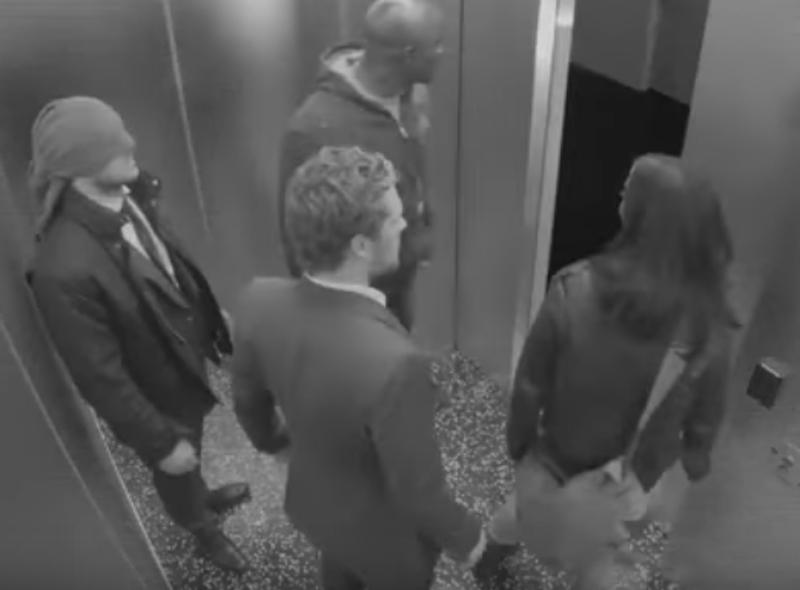 No vídeo é possível ver a roupa cheia de tiros de Cage e a impaciência típica de Jessica. (Reprodução)