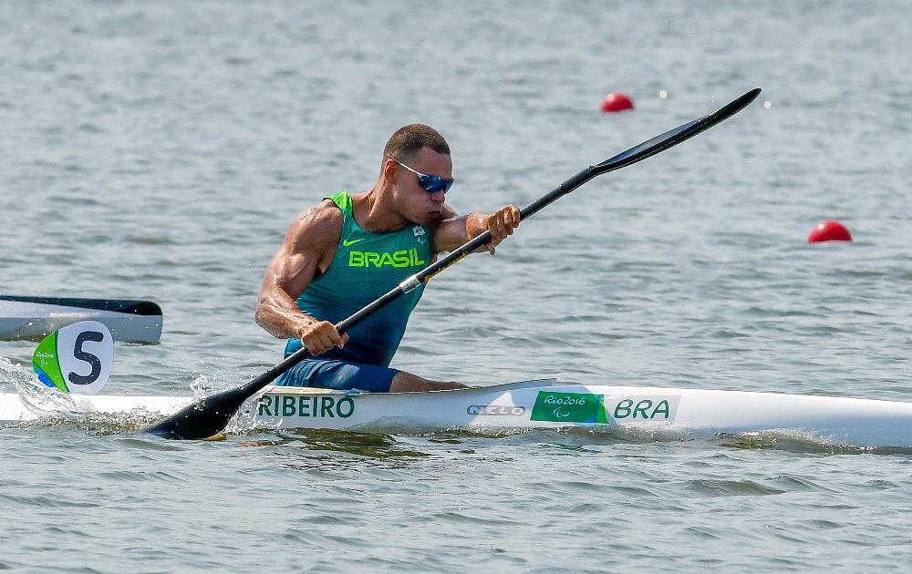 Caio Ribeiro foi o melhor de sua bateria na classe K3 Rio 2016/Paulo Mumia (Rio 2016/Paulo Mumia)