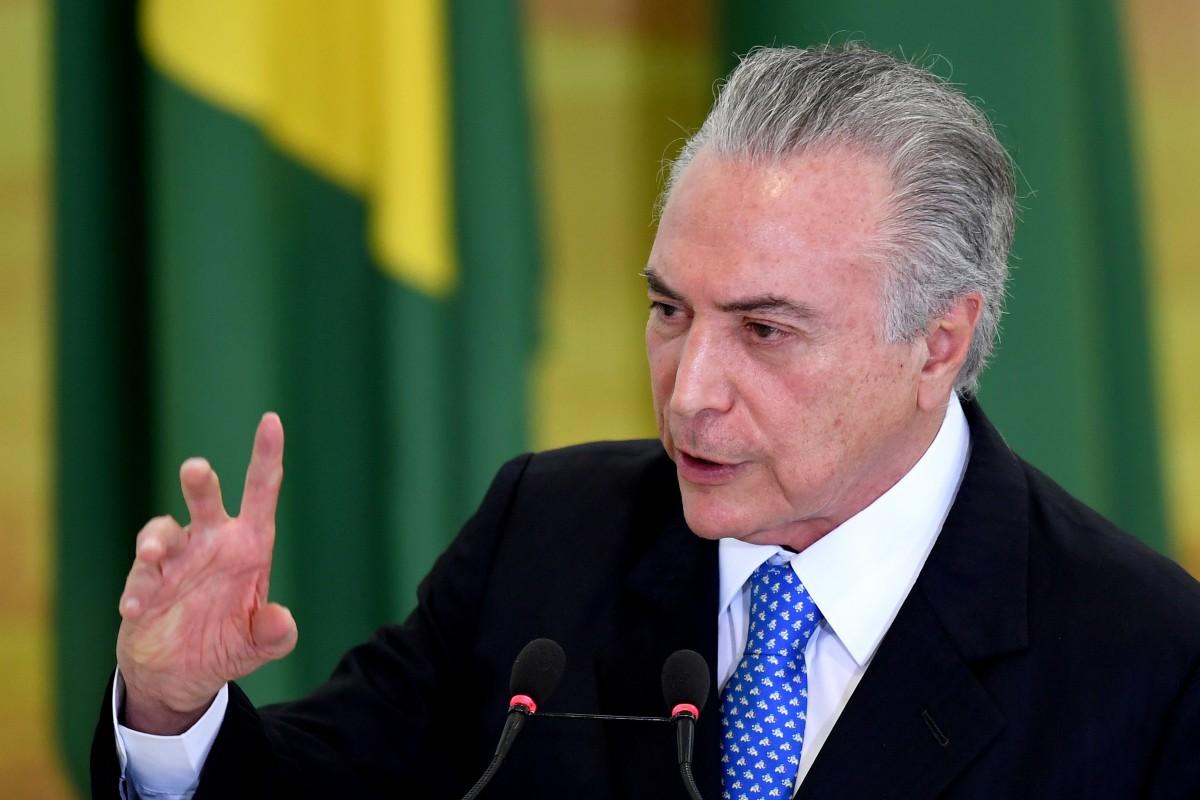 O peemedebista tem dedicado parte do seu tempo nos últimos dias a ensaios (AFP)