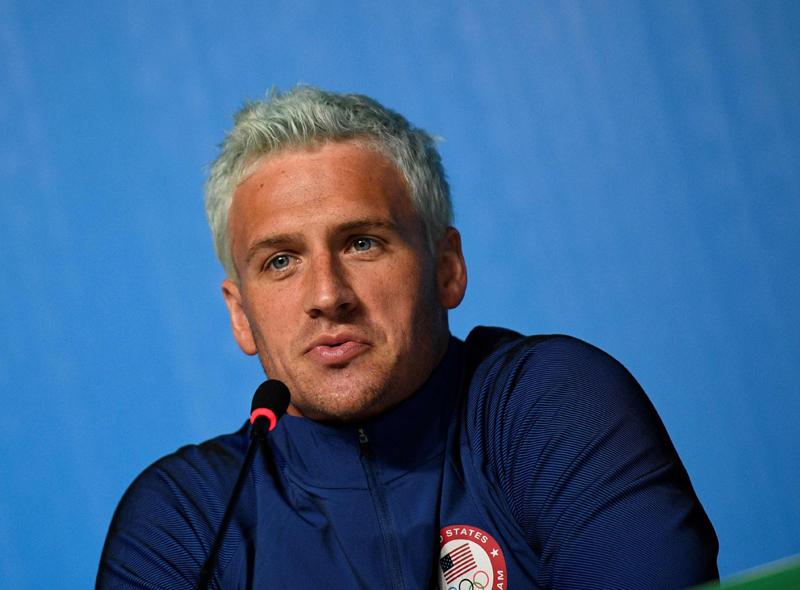Ryan Lochte busca se aventurar em outras áreas para melhorar sua imagem (MARTIN BUREAU/AFP)