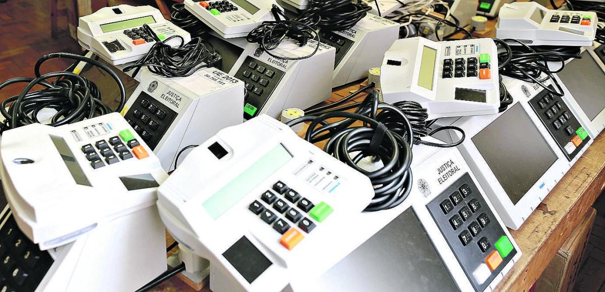 Urnas eletrônicas que serão usadas nas eleições municipais em Campinas já chegaram aos cartórios da cidade (Leandro Ferreira/AAN)