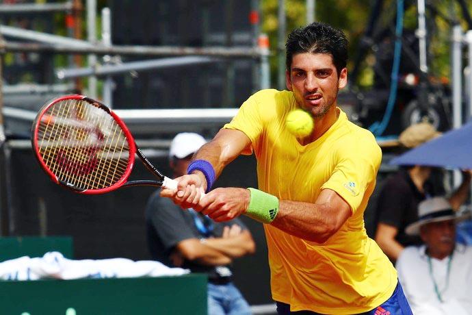 Thomaz Bellucci passou para a segunda rodada do torneio de Tênis Olímpico (Cristiano Andujar/CBT)