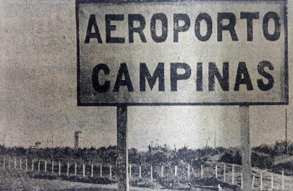 Sinalização de um dos mais importantes aeroportos do País: precário (Cedoc/ RAC)