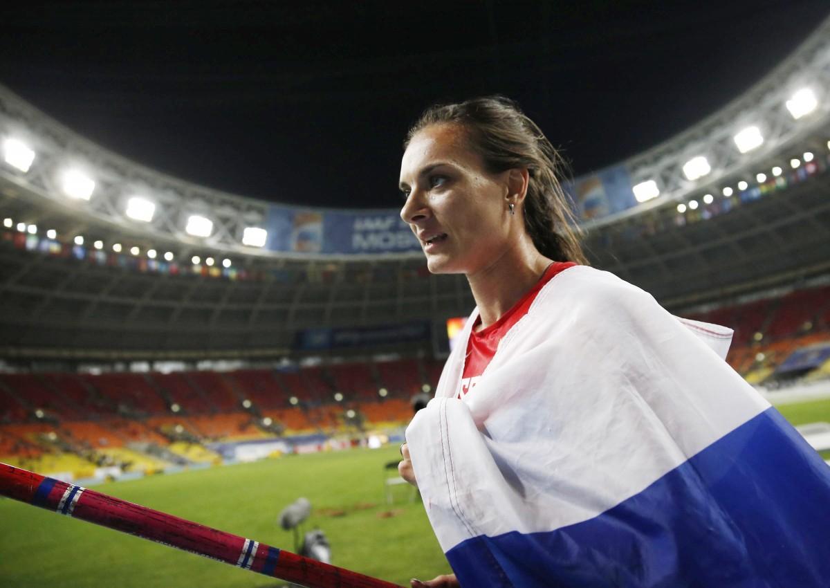 Com 34 anos de idade, a russa Yelena Isinbayeva esperava disputar no Rio aquela que poderia ser a sua última Olimpíada (Franck Fife/France Press)