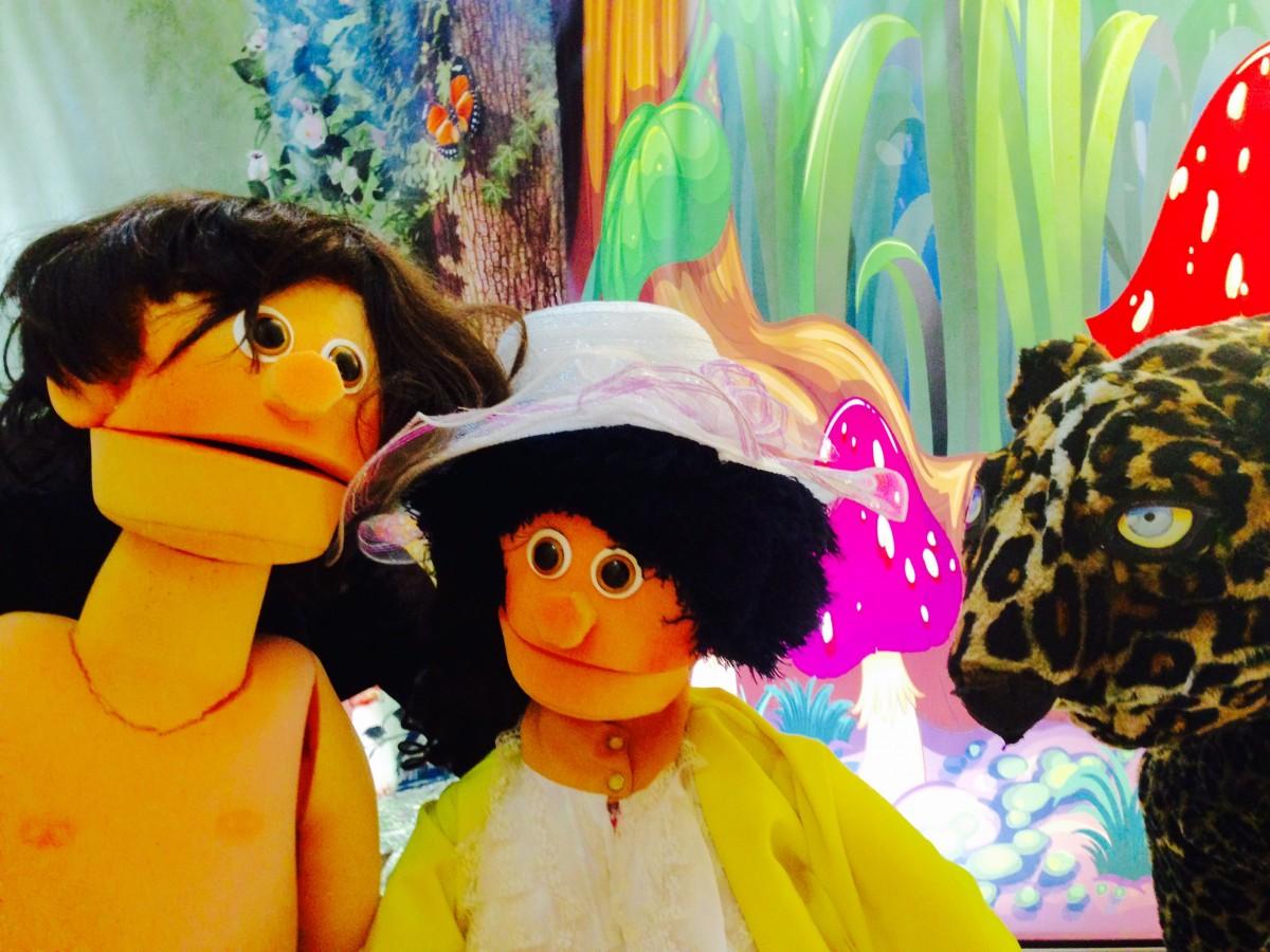 Cena do infantil 'Tarzan', montagem da Cia Arte e Manhas (Divulgação)