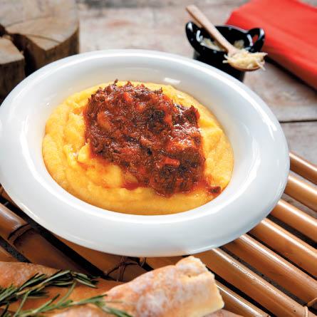 Ragu de Ossobuco com Polenta (Divulgação )