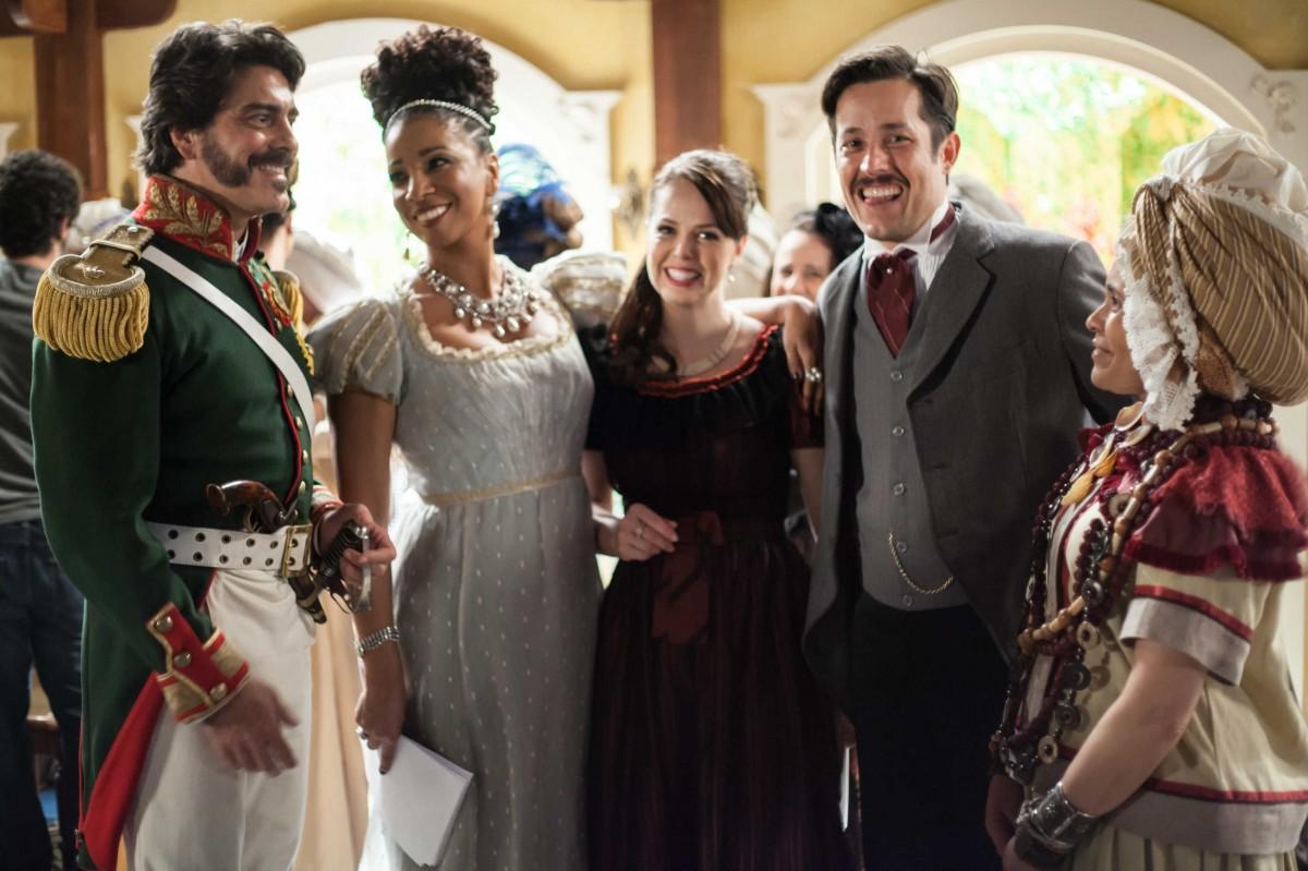 Cena da novela "Escrava Mãe", da Record (Divulgação)