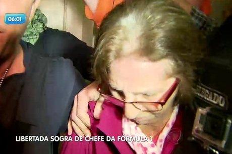 Aparecida é sogra de Bernie Ecclestone, empresário da Fórmula 1, e ficou sequestrada por nove dias.  (Reprodução de TV)