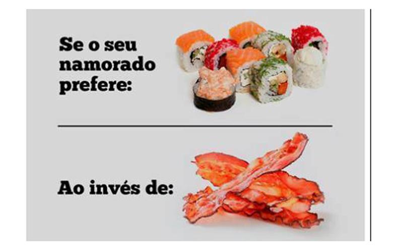 A hamburgueria Mamutt Burgers publicou em seu perfil no Facebook a uma campanha publicitária (Reprodução)