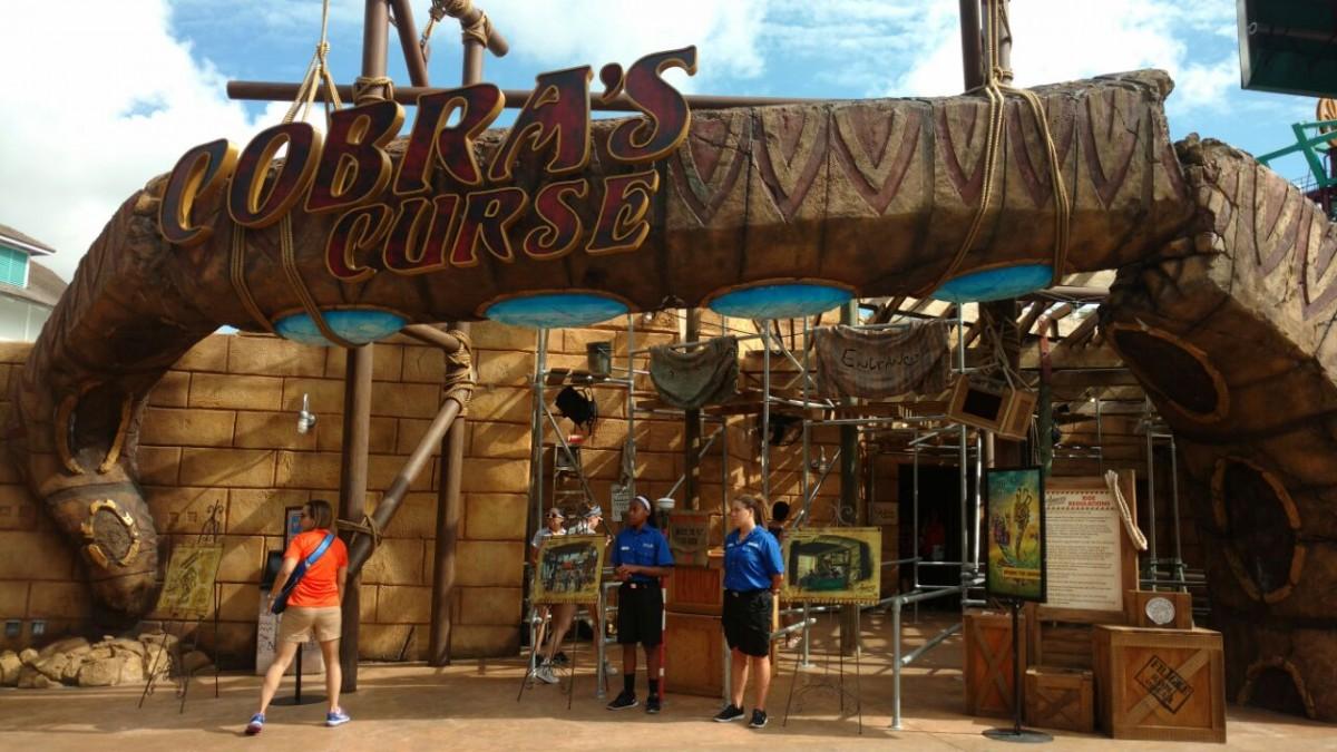 Cobra's Curse, no Bush Gardens, será inaugurada na próxima sexta (17) (Thaís Nucci )