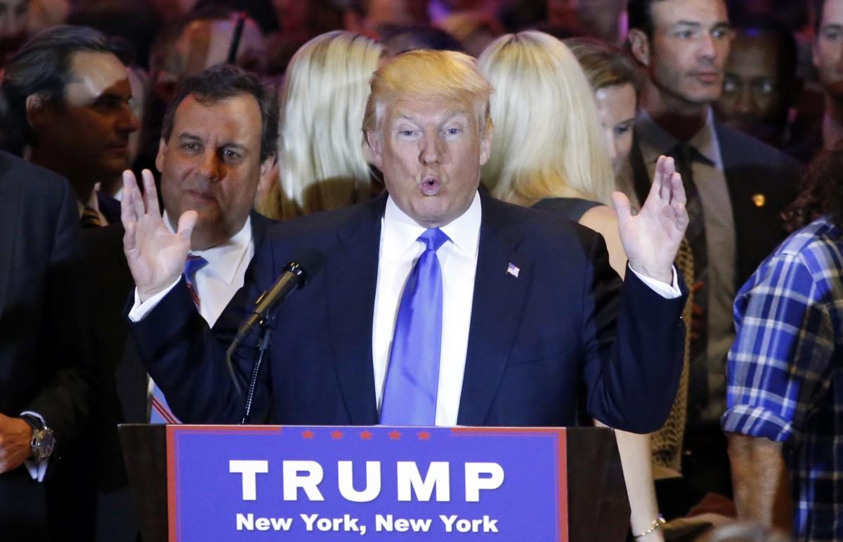 Depois que Ted Cruz e John Kasich abandonaram a disputa republicana, o polêmico Trump é o único candidato do partido para as eleições presidenciais de novembro (AFP)