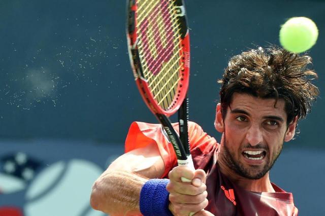 Bellucci não vence uma partida desde a primeira semana de fevereiro, quando foi finalista do Torneio de Quito (France Press)