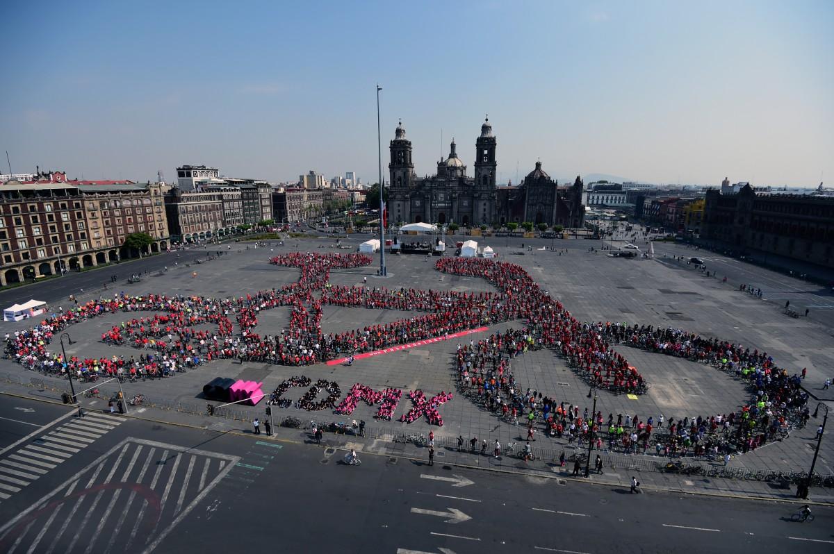 Cidade do México inaugura a "Semana da Bici CDMX", que busca fomentar o uso desse meio de transporte limpo na cidade: a bicicleta (France Press)