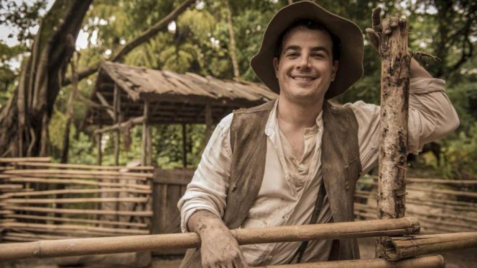 O ator campineiro Anderson Di Rizzi, o intérprete do Zé dos Porcos na novela 'Êta Mundo Bão!' (Divulgação)