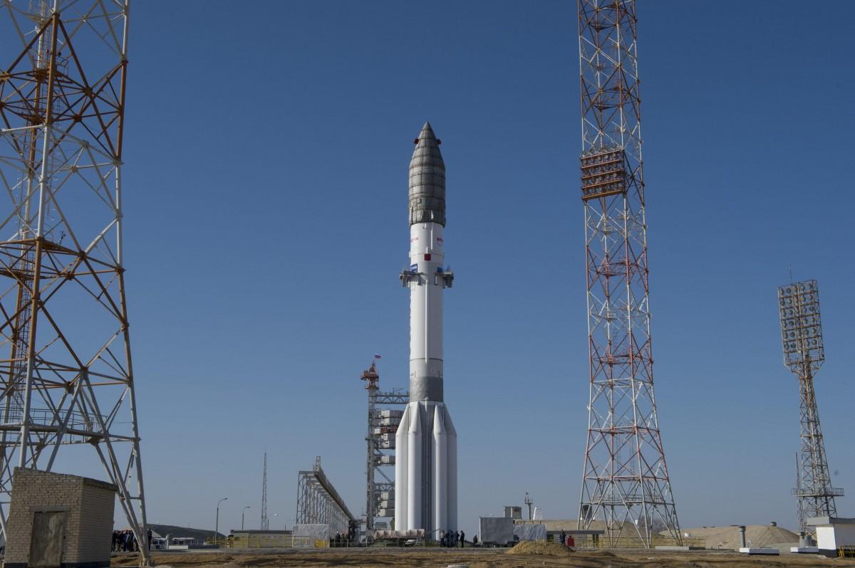 A missão Exomars 2016, que inicialmente foi contemplada em colaboração com os Estados Unidos, foi finalmente realizada junto à Rússia após a desistência da Nasa em 2011 por razões orçamentárias (AFP PHOTO / ESA / STEPHANE CORVAJA)