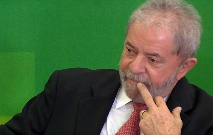 Luiz Inácio Lula da Silva durante posse de ministros (Reprodução/ Blog do Planalto)