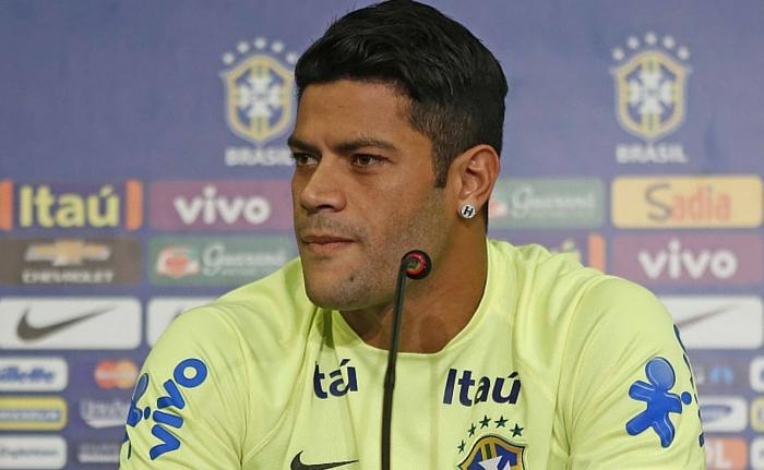 O atacante Hulk disse não ter a menor dúvida de que a torcida cearense vai apoiar a seleção brasileira na partida desta terça-feira contra a Venezuela (Rafael Ribeiro/ CBF)