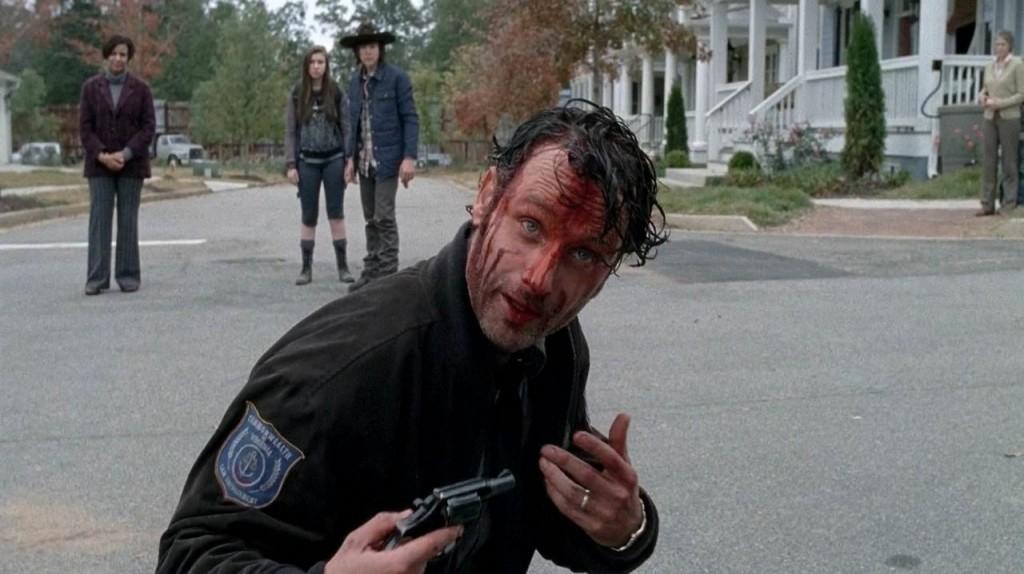 Cena de um dos episódios da 6ª temporada de 'The Walking Dead (Divulgação)