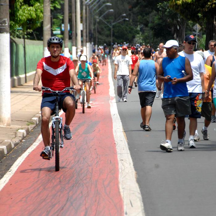 O percurso abrange o entorno da Lagoa do Taquaral e da Praça Arautos da Paz, além de trecho na Avenida José de Souza Campos (Norte-Sul) (AUGUSTO DE PAIVA)