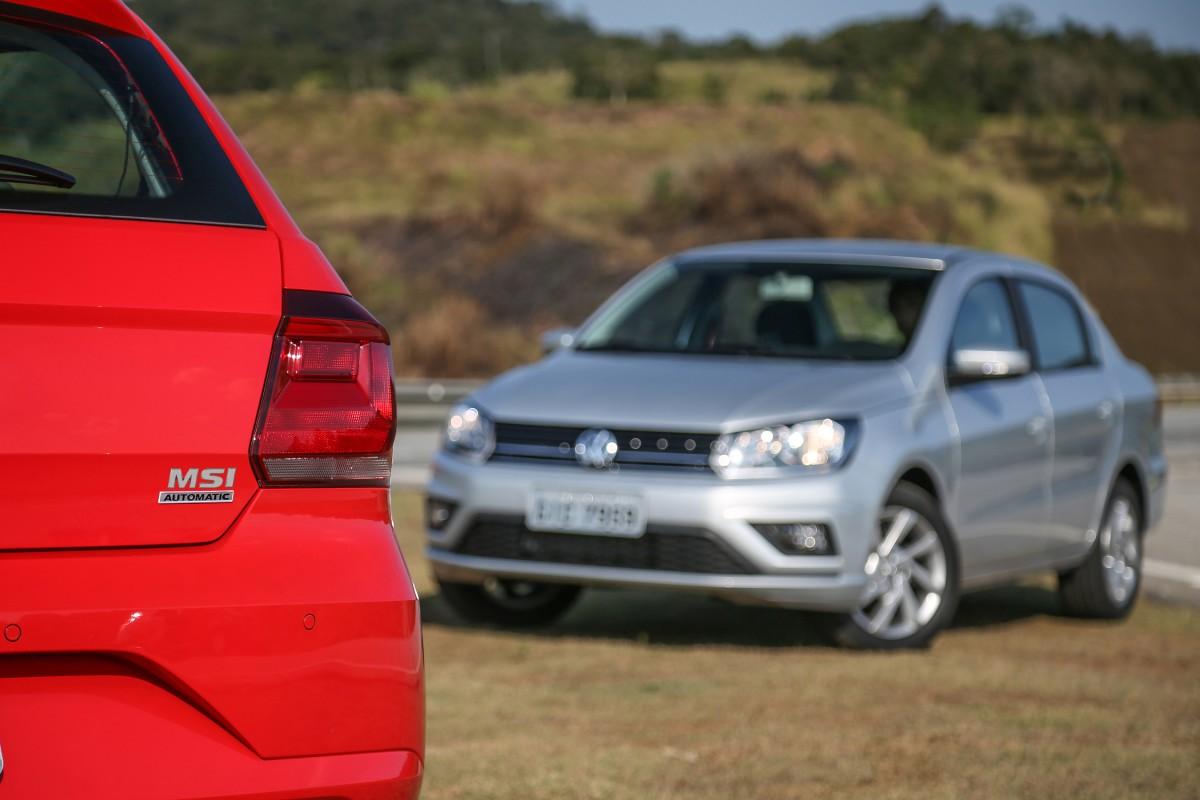 Não existem diferenças visuais entre o novos Gol e Voyage automáticos e os modelos com câmbio convencional (Pedro Danthas)