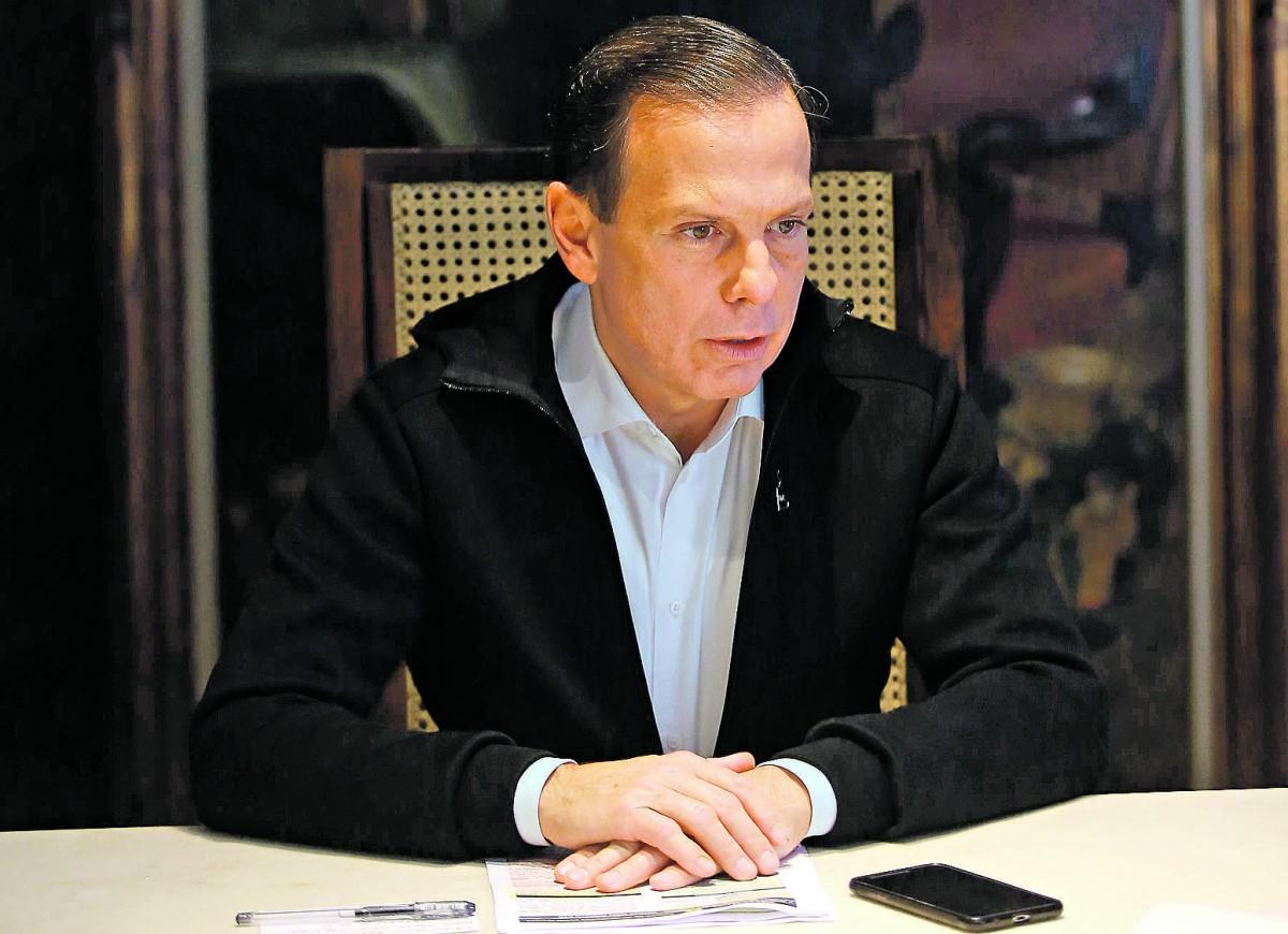 João Doria: para melhorar a segurança, tucano afirma que valorizará as polícias, aumentando gradualmente o contingente e as condições de trabalho (Leandro Ferreira/AAN)