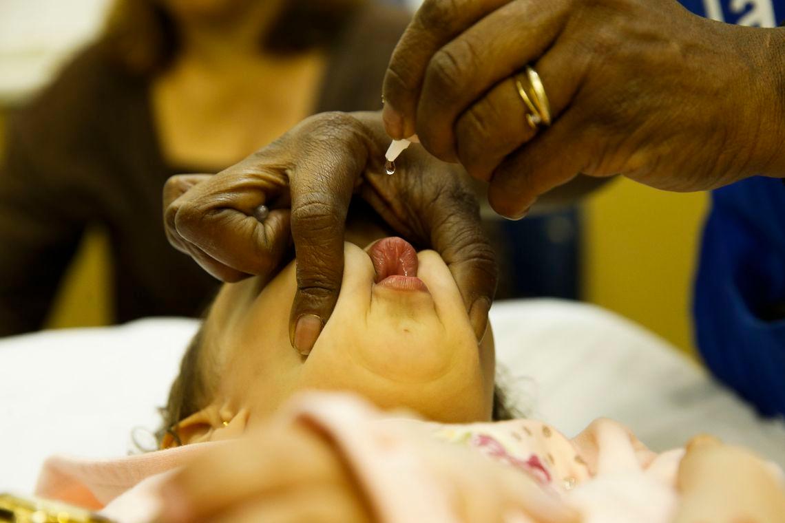 A Campanha Nacional de Vacinação Contra a Poliomielite e Sarampo se estenderá até o dia 31 de agosto (Tomaz Silva/Agência Brasil)