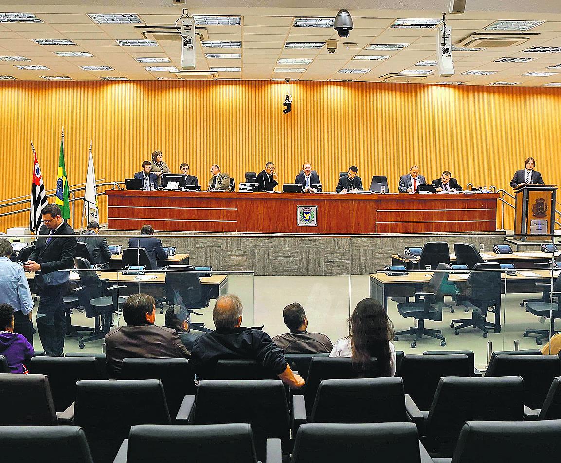 Sessão da Câmara de Campinas, na volta do recesso: matéria também abrange comissionados da Casa (Leandro Ferreira/AAN)