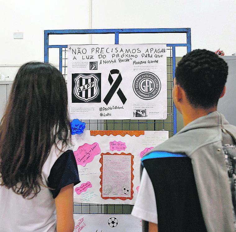 Trabalhando valores importantes, comunidade dá aula de civilidade (Leandro Ferreira/AAN)