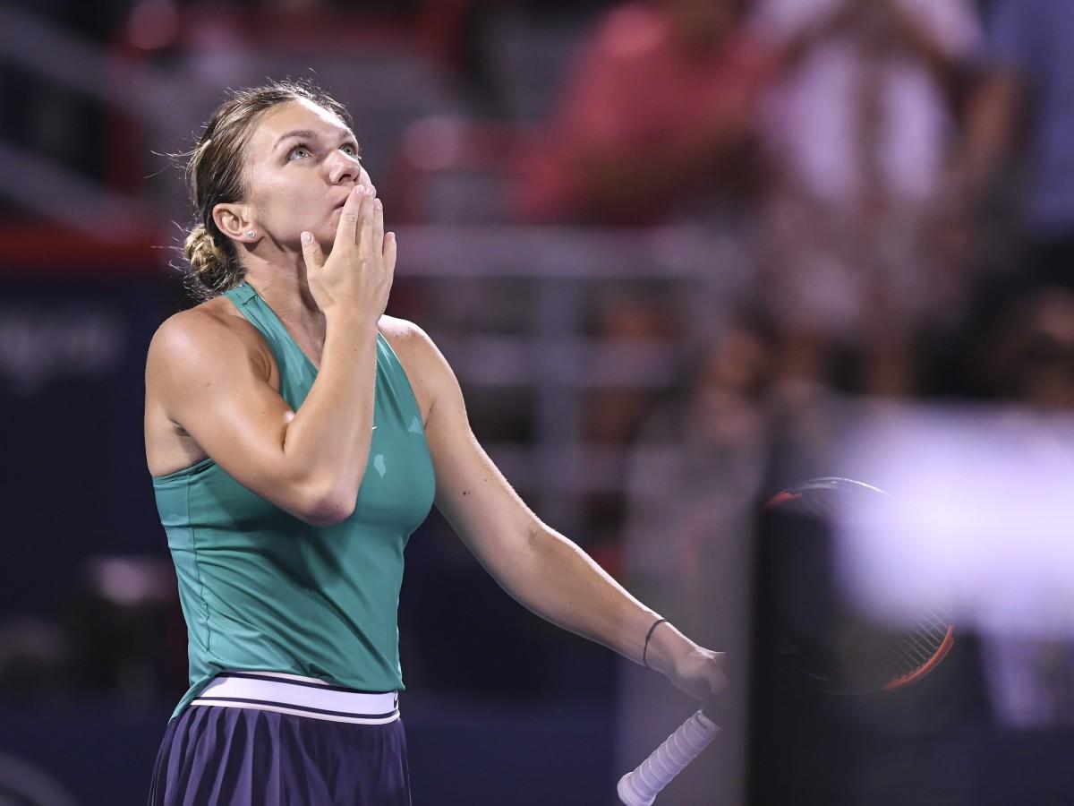 Simona Halep segue firme na busca de mais um título (AFP)