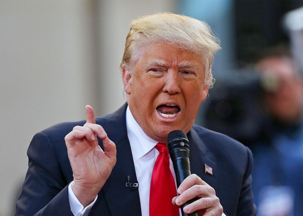 Trump também escreveu hoje que a verba orçamental destinada ao Pentágono servirá para "reconstruir" as Forças Armadas americanas (Spencer Platt/Getty Images)