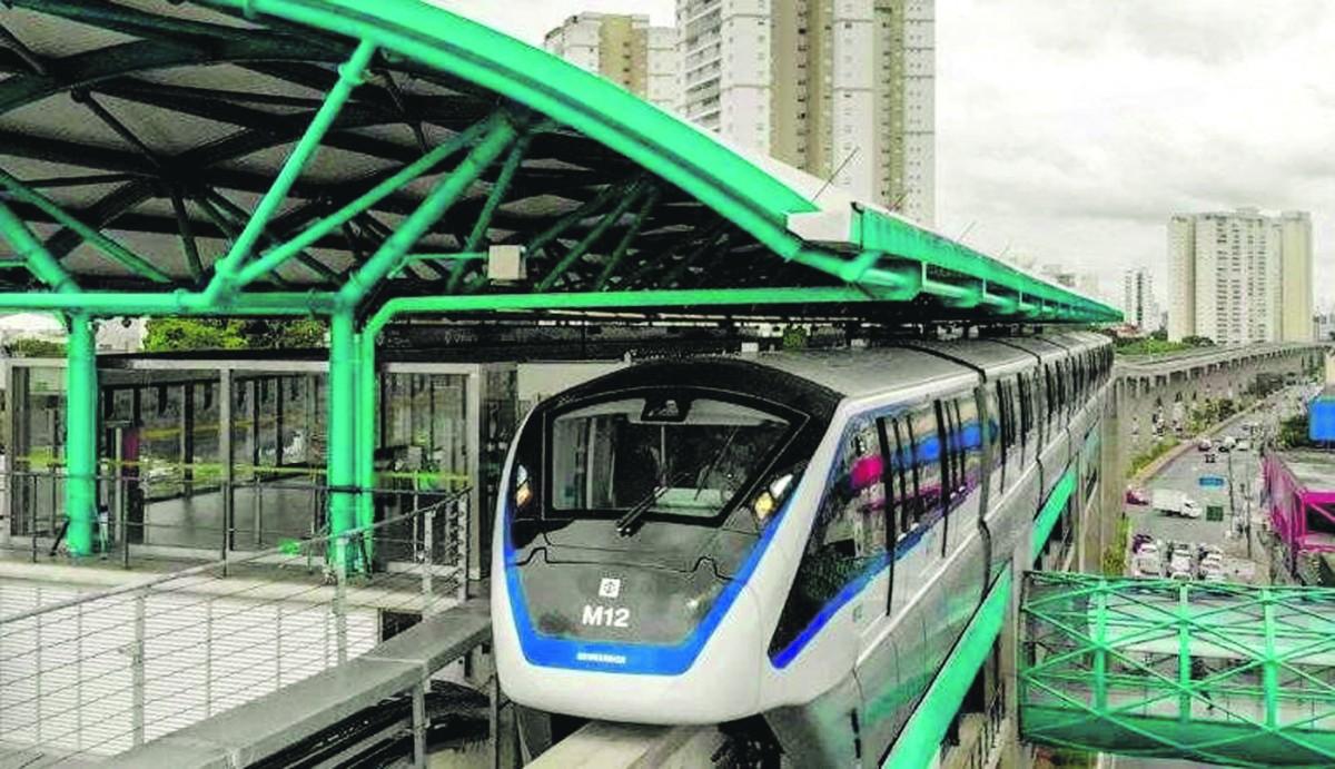 Sustentabilidade nos trilhos: fundamental para a mobilidade por comportar um número maior de passageiros, possibilitando viagens mais rápidas (Divulgação)