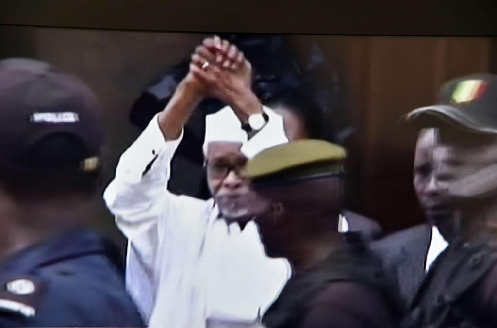 Ex-ditador do Chade Hiss&egrave;ne Habr&eacute; (Iossouf Sanogo/France Press)
