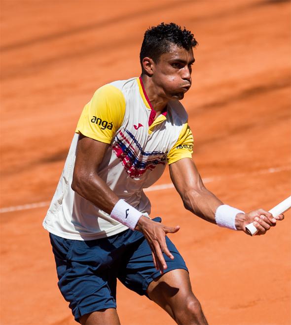 Monteiro perde novamente para eslovaco em Hamburgo e cai nas quartas de final (AFP)
