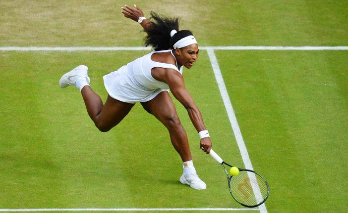 Serena Williams segue atr&aacute;s de seu sexto t&iacute;tulo no Torneio de Wimbledon (France Press)