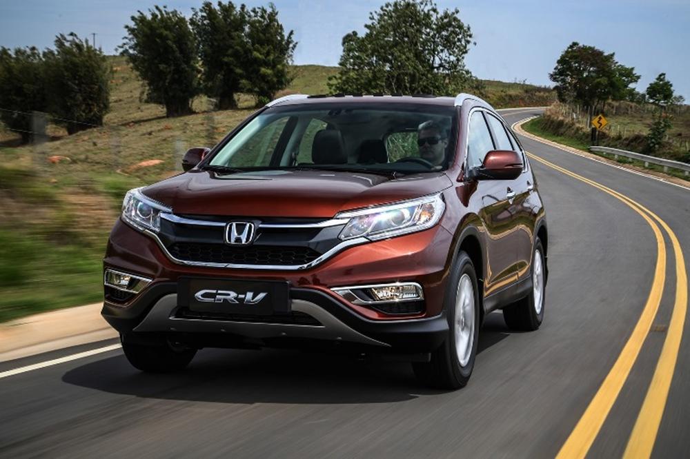 O CRV custa a partir de R$ 134.900 e &eacute; vendido em cinco op&ccedil;&otilde;es de cores (  Divulgação)