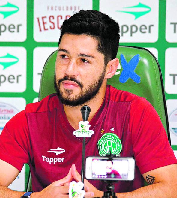Rondinelly não vê o Guarani como favorito, apesar da liderança na 1ª fase: "A vantagem de jogar o primeiro fora é teórica. Temos uma partida no campo do XV e estamos focados nela" (Letícia Martins/Guarani Press)