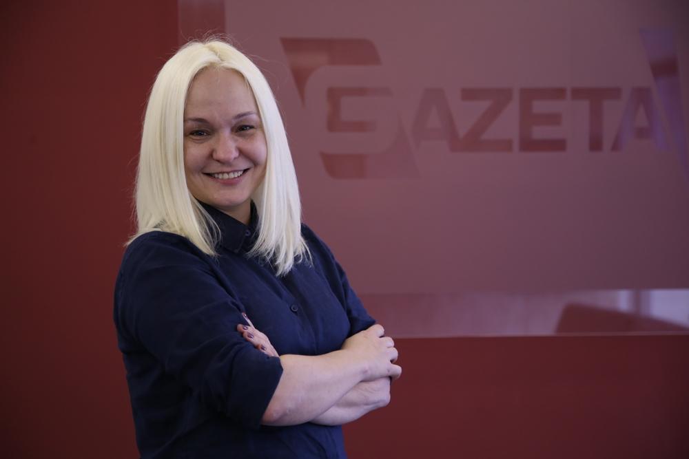 Erika Palomino &eacute; a respons&aacute;vel pela repagina&ccedil;&atilde;o do figurino dos apresentadores e jornalistas da TV Gazeta (  Divulgação)