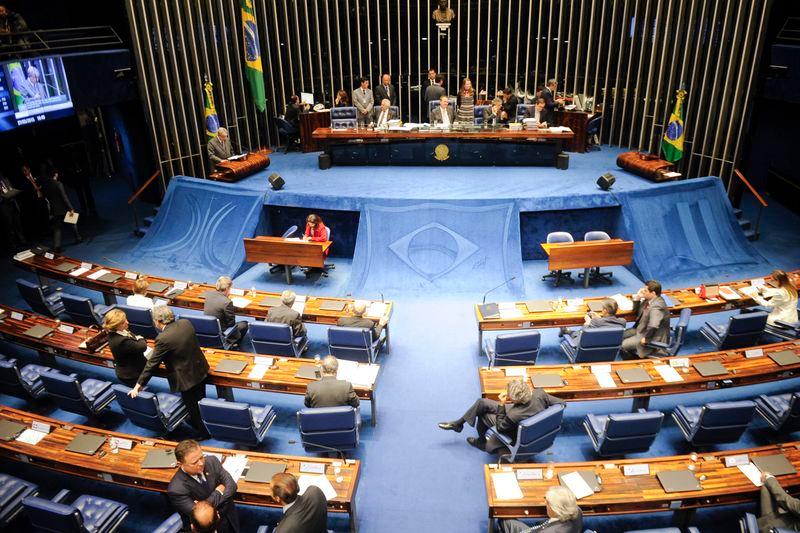 O plen&aacute;rio do Senado aprovou a Medida Provis&oacute;ria 664; ela muda tamb&eacute;m as regras para acesso de c&ocirc;njuges de trabalhadores &agrave; pens&atilde;o por morte e aux&iacute;lio-doen&ccedil;a (Jefferson Rudy/Ag&ecirc;ncia Senado)