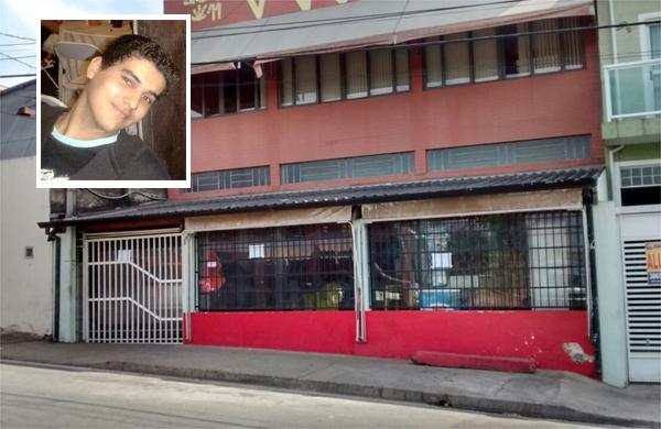 Bar foi assaltado durante a noite de segunda-feira e Henrique Santos Ferraz (desaque) foi assassinado por ter esquecido a chave do carro na igni&ccedil;&atilde;o (Alenita Ramirez/AAN)