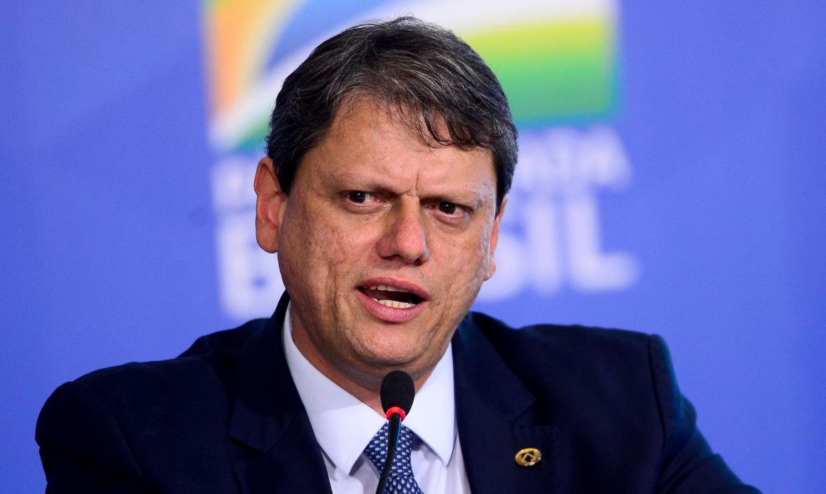O ex-ministro e candidato do Republicanos, Tarcísio Gomes de Freitas, afirmou em rede social que Garcia poderá levar as eleições em SP. (Marcelo Camargo/ Agência Brasil)