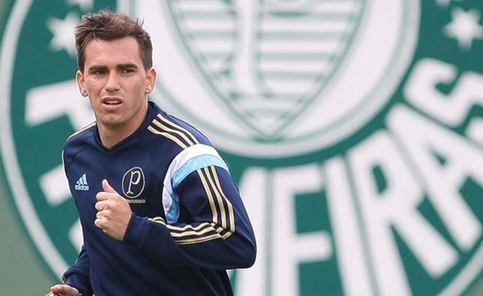 Mouche quer se recondicionar fisicamente o mais r&aacute;pido poss&iacute;vel para ficar &agrave; disposi&ccedil;&atilde;o do t&eacute;cnico Marcelo Oliveira (Cesar Greco/Ag Palmeiras/Divulgação)