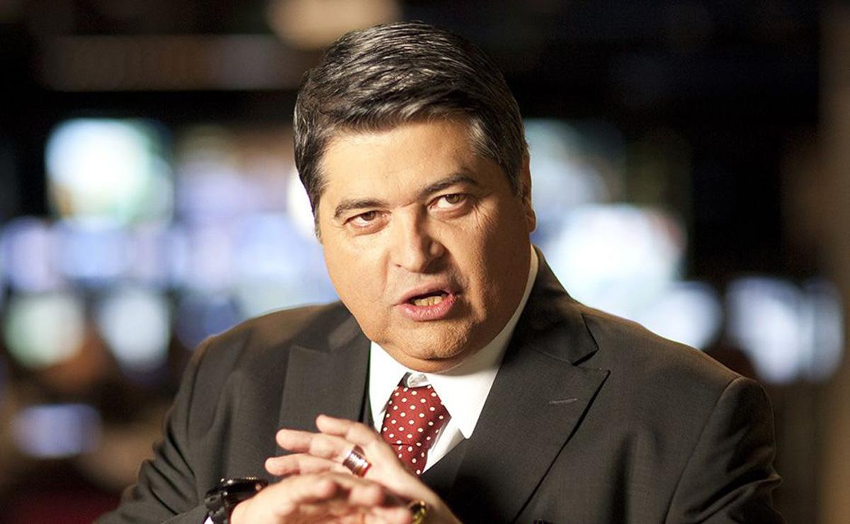 Datena sofre fraturas nas costelas após desmaio. (Divulgação)