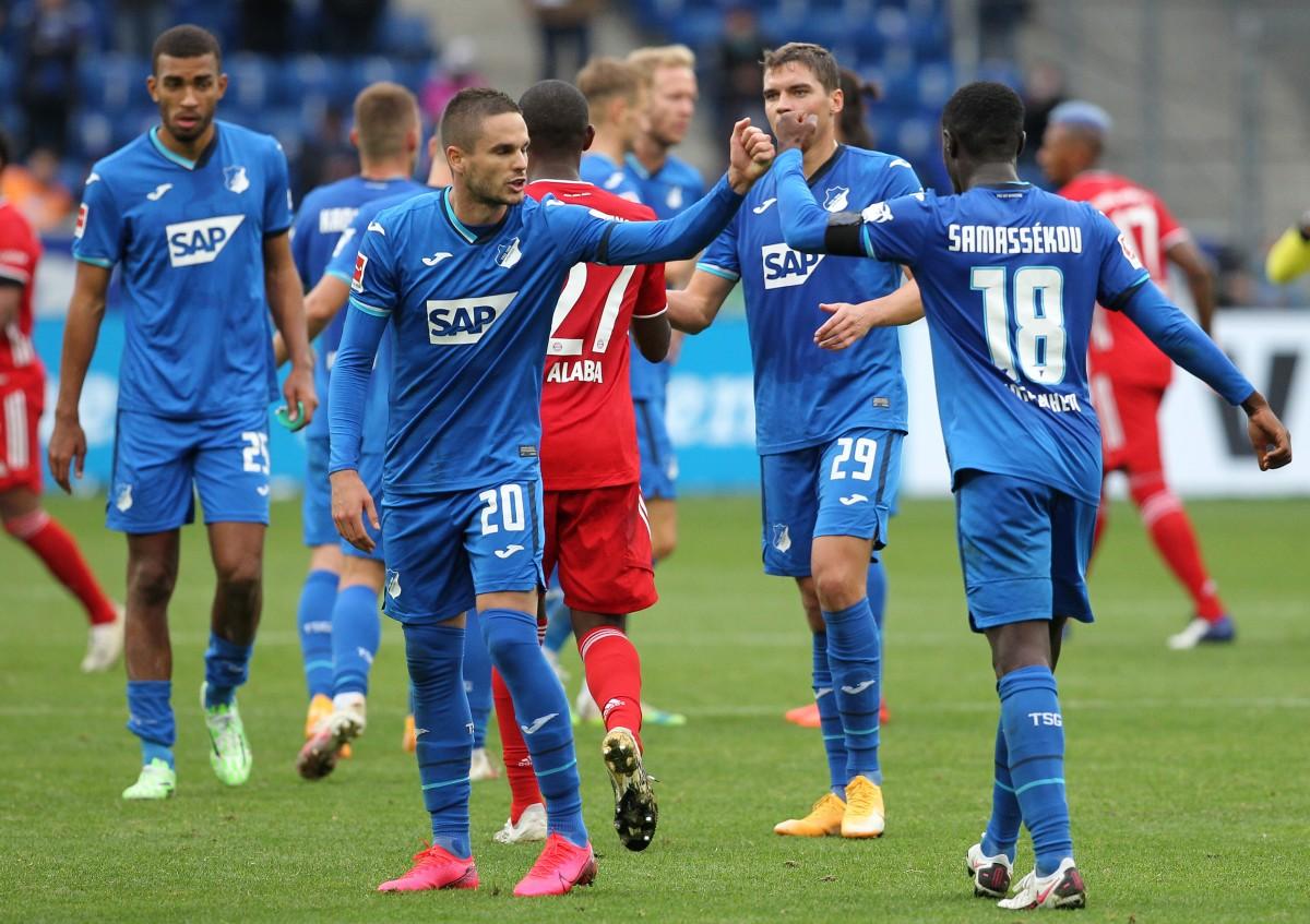 O Hoffenheim goleou o Bayern de Munique por 4 a 1 (AFP)